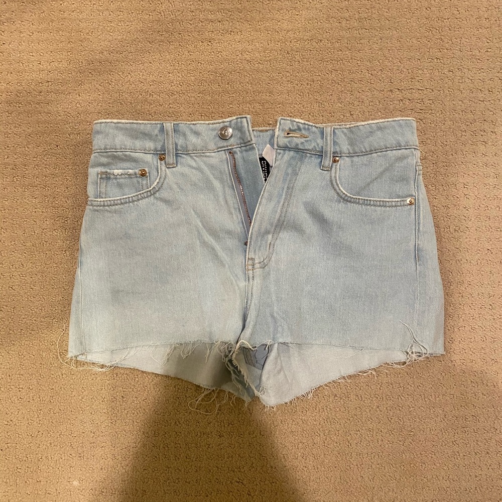 High Waisted Jean Shorts